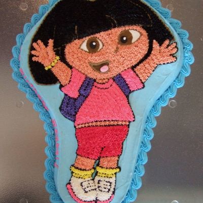 Dora The Explorer Birthday Cake
