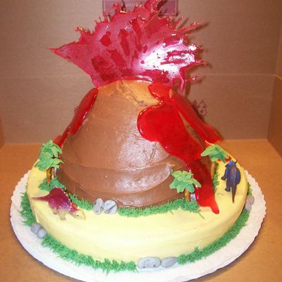 Volcano Cake