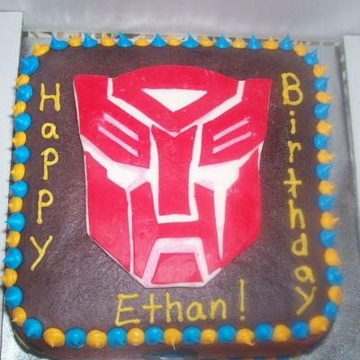 Transformer Cake