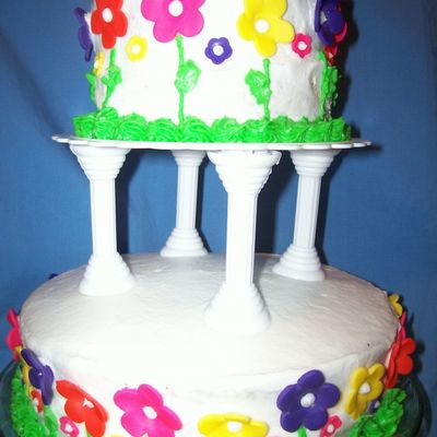 Flower Birthday Cake
