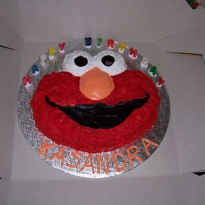 Elmo Birthday Cake