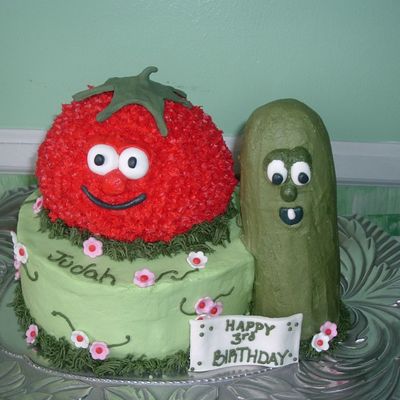 Veggie Tales Cake