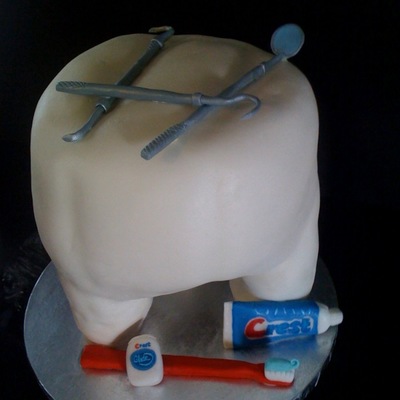 Grooms Tooth Cake