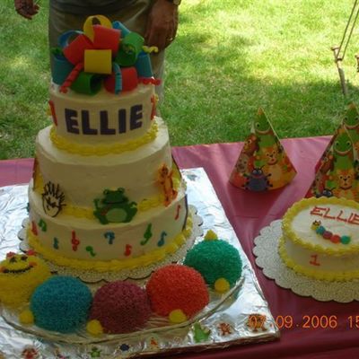 Baby Einstein 1St Birthday Cake