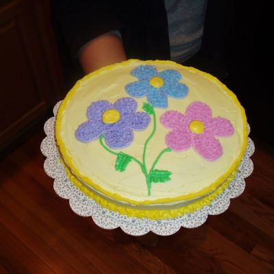 This Is A Cake I Made While Taking Wilton Course I