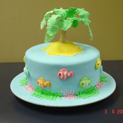 Desert Island Cake
