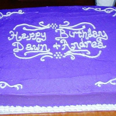 Emergency Birthday Cake