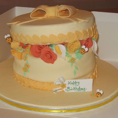 Hatbox Cake,
