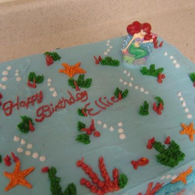 Little Mermaid Cake