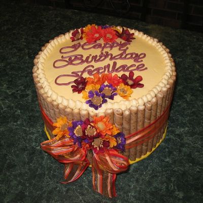 Piroulette Birthday Cake