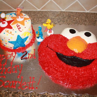 Elmo Cake