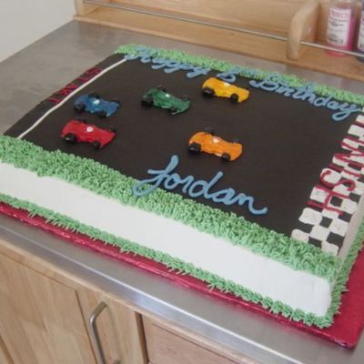 Race Car Cake