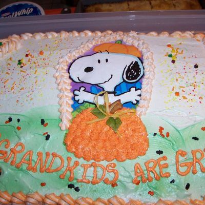 Snoopy In The Pumpkin Patch