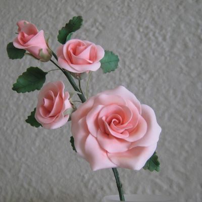 Gumpaste Roses A La Edna