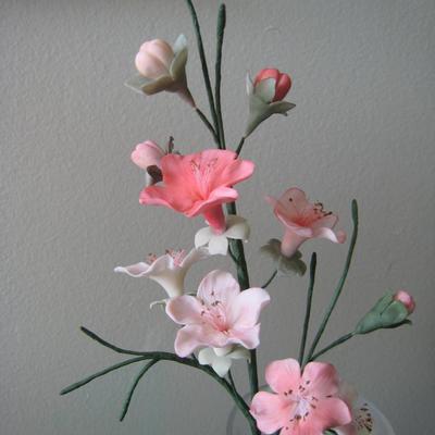 Gumpaste Cherry Blossome