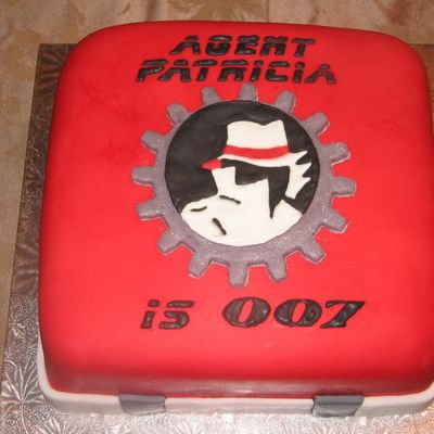 Spy Theme Cake