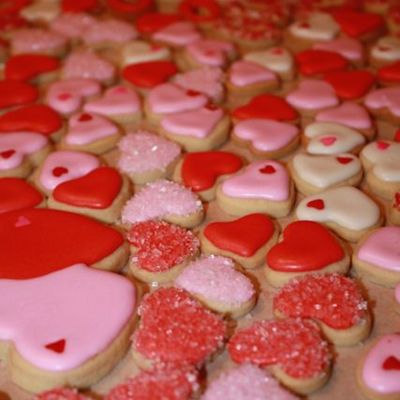 Valentine's Day Mini Cookies