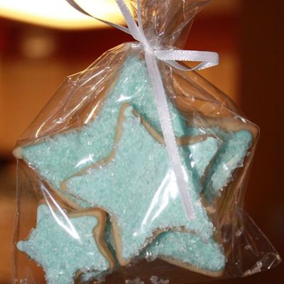 Blue Star Cookie Favors