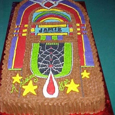 Juke Box Cake