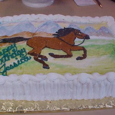 Spirit Birthday Cake