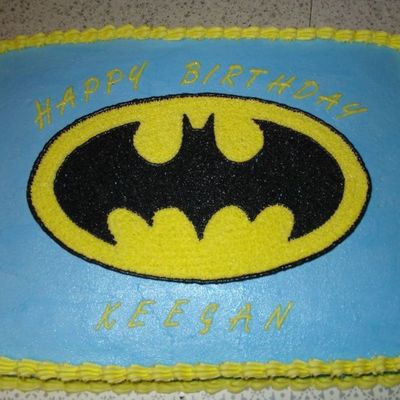 Batman Birthday Cake