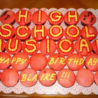 High School Musical Cupcakes