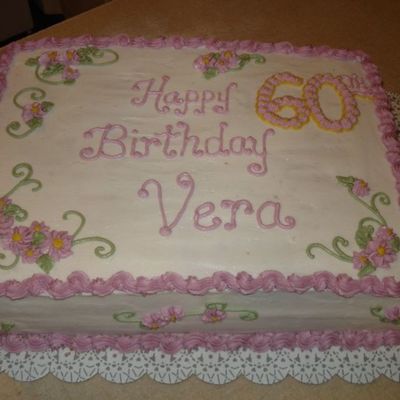 60Th Birthday Cake