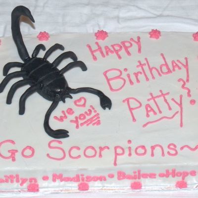 Scorpion Cake