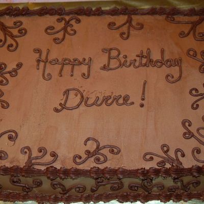 Chocolate Birthday Cake