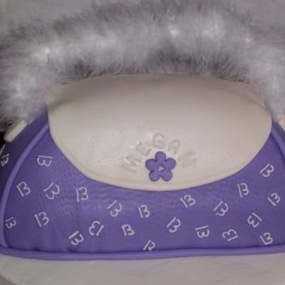 Purple Purse Cake