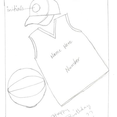 Basketball Theme Cake Idea