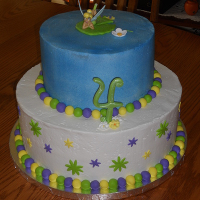 Tinkerbell On Lily Pad