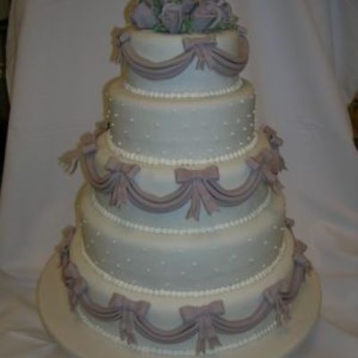 Fonant, Modeling Chocolate Roses And Swags