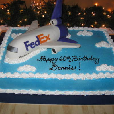 Airplane Cake