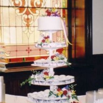 Cupcake Combo Wedding Cake