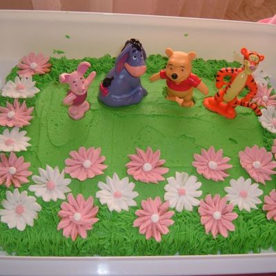 Winnie The Pooh Baby Shower Cake