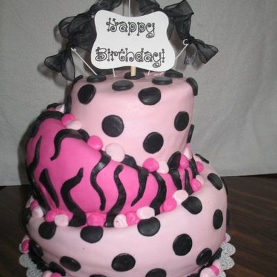 Topsy Turvy Polka Dots And Zebra