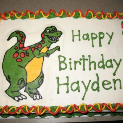 Dinosaur Cake