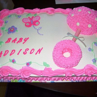 Baby Shower With Rattle