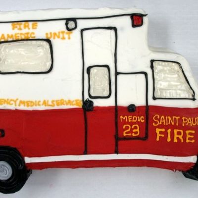 Ambulance Cake