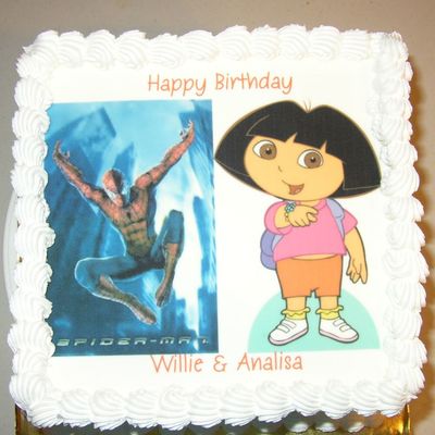 Spiderman Meets Dora