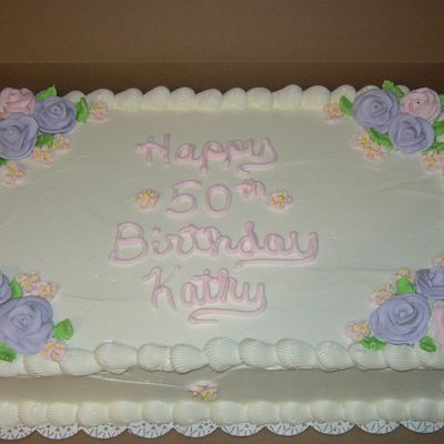 50Th Birthday Cake
