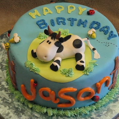 Cow Cake For Jason