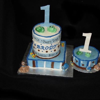 Snakes, Snails, & Puppy Dogs' Tails W/smash Cake