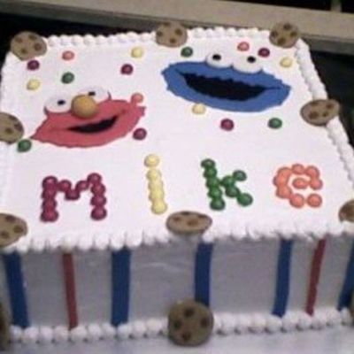 Cookie Monster & Elmo