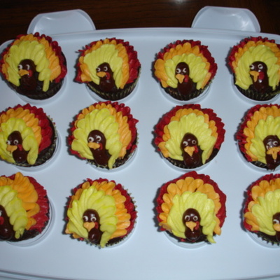 Turkey Cupcakes