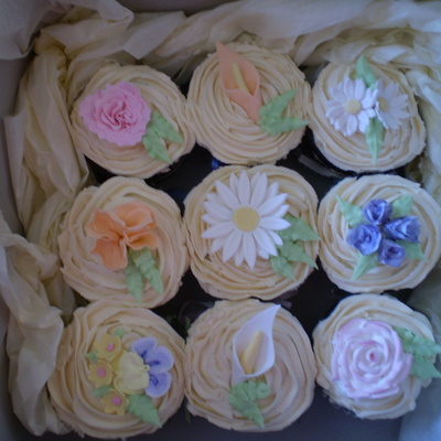 Flower Cupcakes