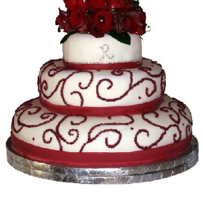 Rachie's Red Rose Cake