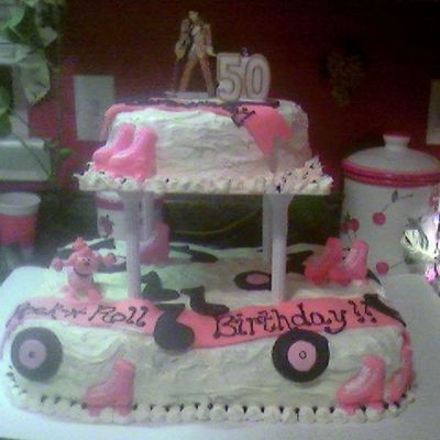 Rick N Roll 50's Cake