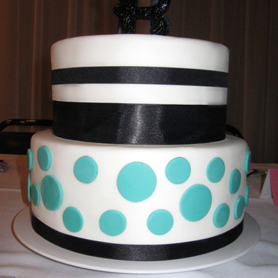 Retro Wedding Cake